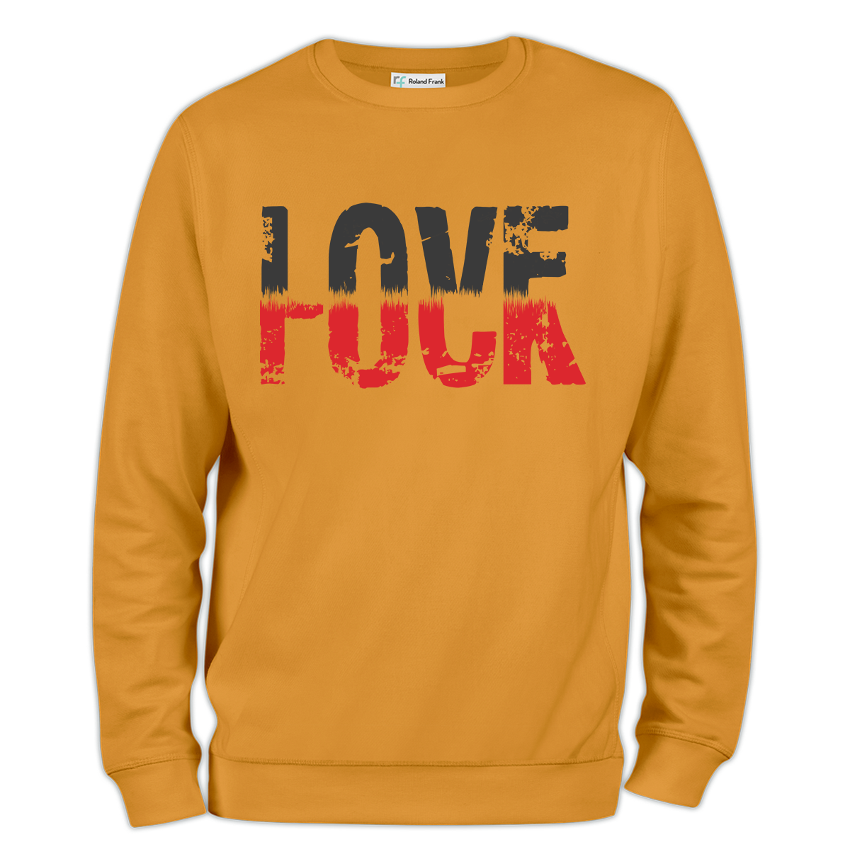 LoveFuck Baskılı Regular Sweatshirt