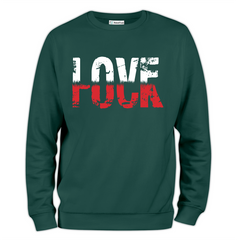 LoveFuck Baskılı Regular Sweatshirt