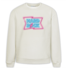 Hard Rock Baskılı Premium Oversize Sweatshirt