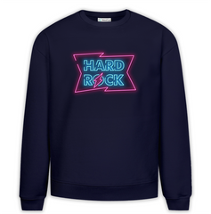 Hard Rock Baskılı Premium Oversize Sweatshirt