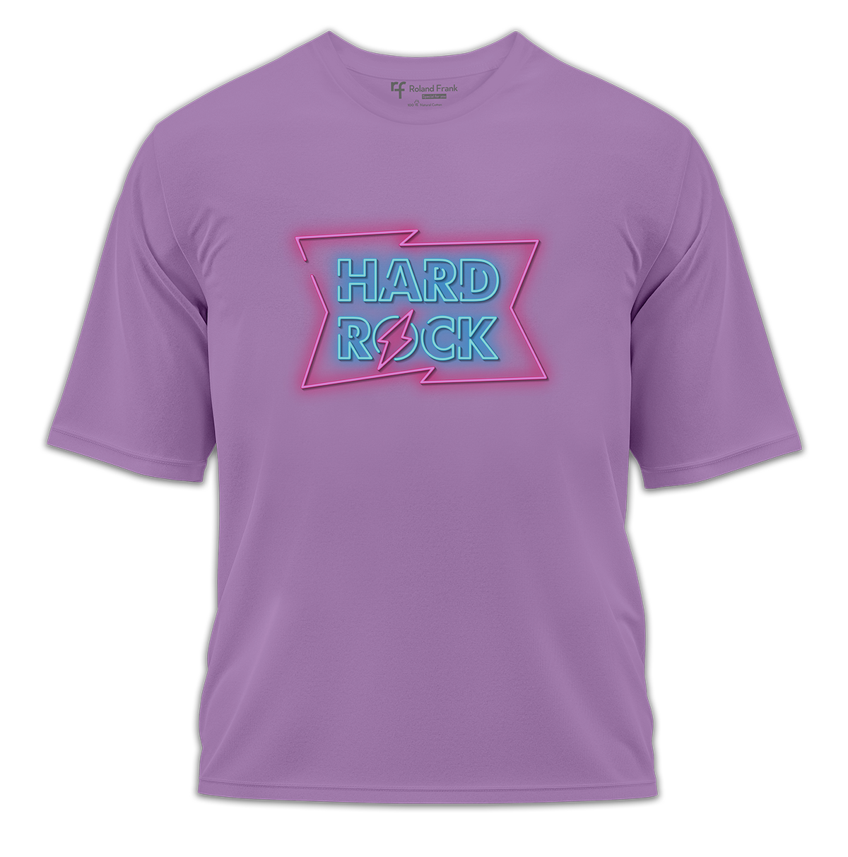 Hard Rock Baskılı Oversize Tişört