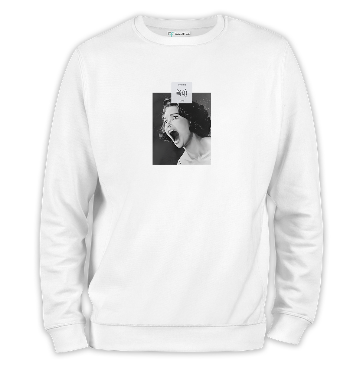 Silence Baskılı Regular Sweatshirt