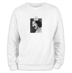 Silence Baskılı Regular Sweatshirt