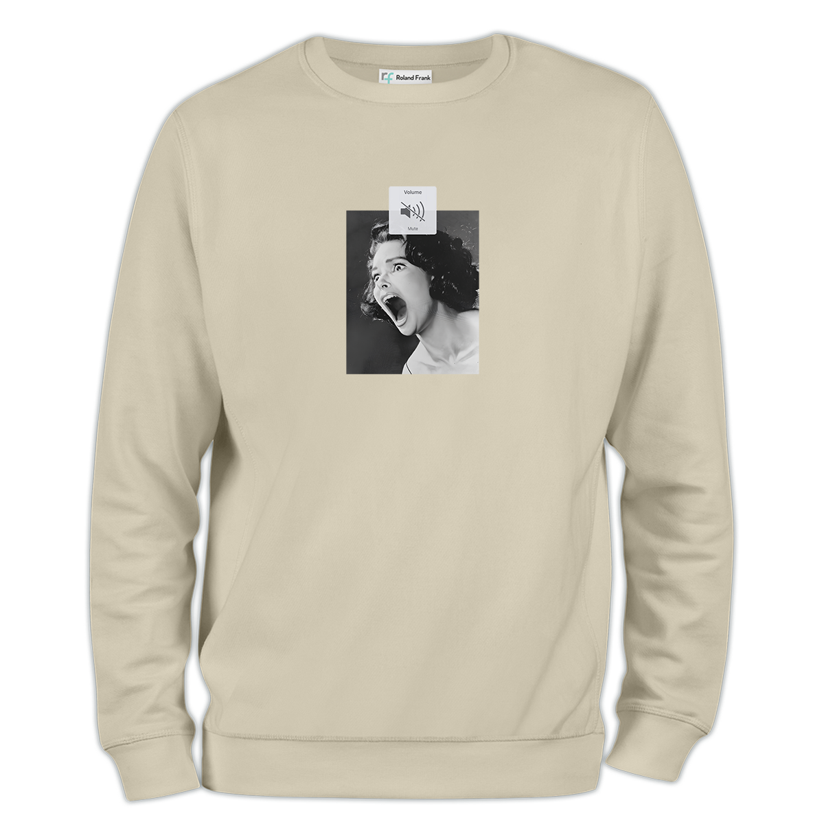 Silence Baskılı Regular Sweatshirt