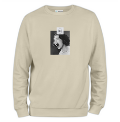 Silence Baskılı Regular Sweatshirt