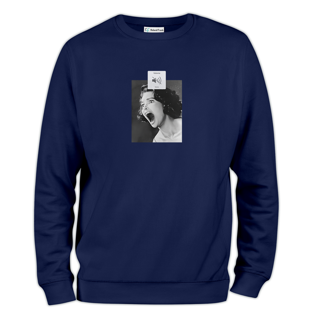 Silence Baskılı Regular Sweatshirt