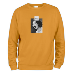 Silence Baskılı Regular Sweatshirt