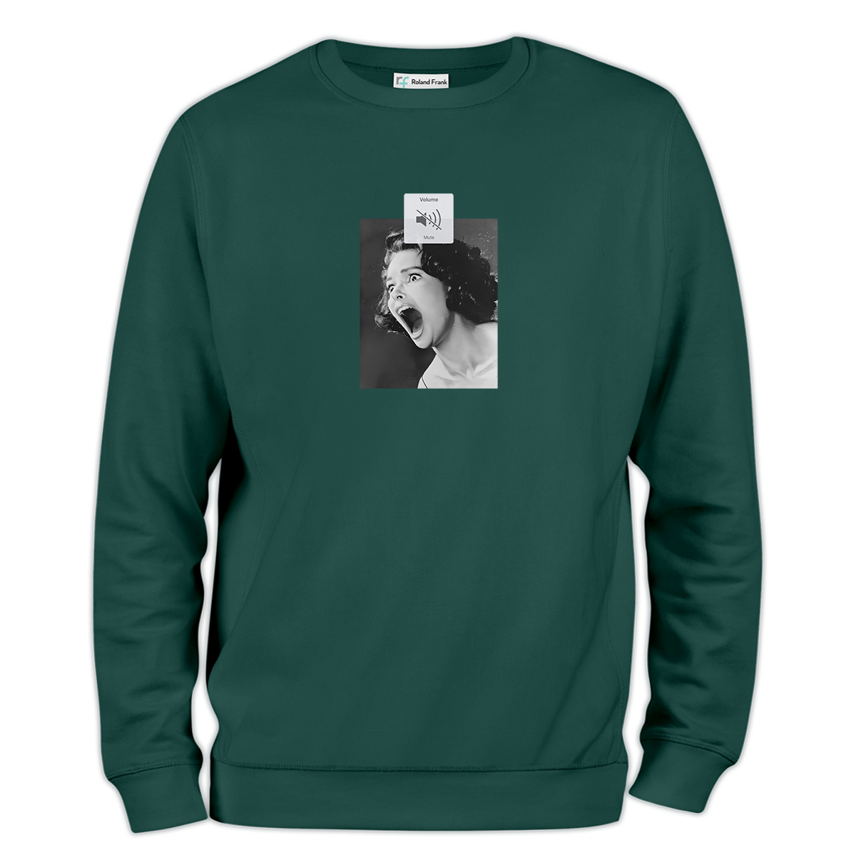 Silence Baskılı Regular Sweatshirt