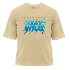 Stay Wild Baskılı Oversize Tişört