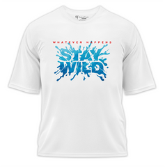 Stay Wild Baskılı Oversize Tişört