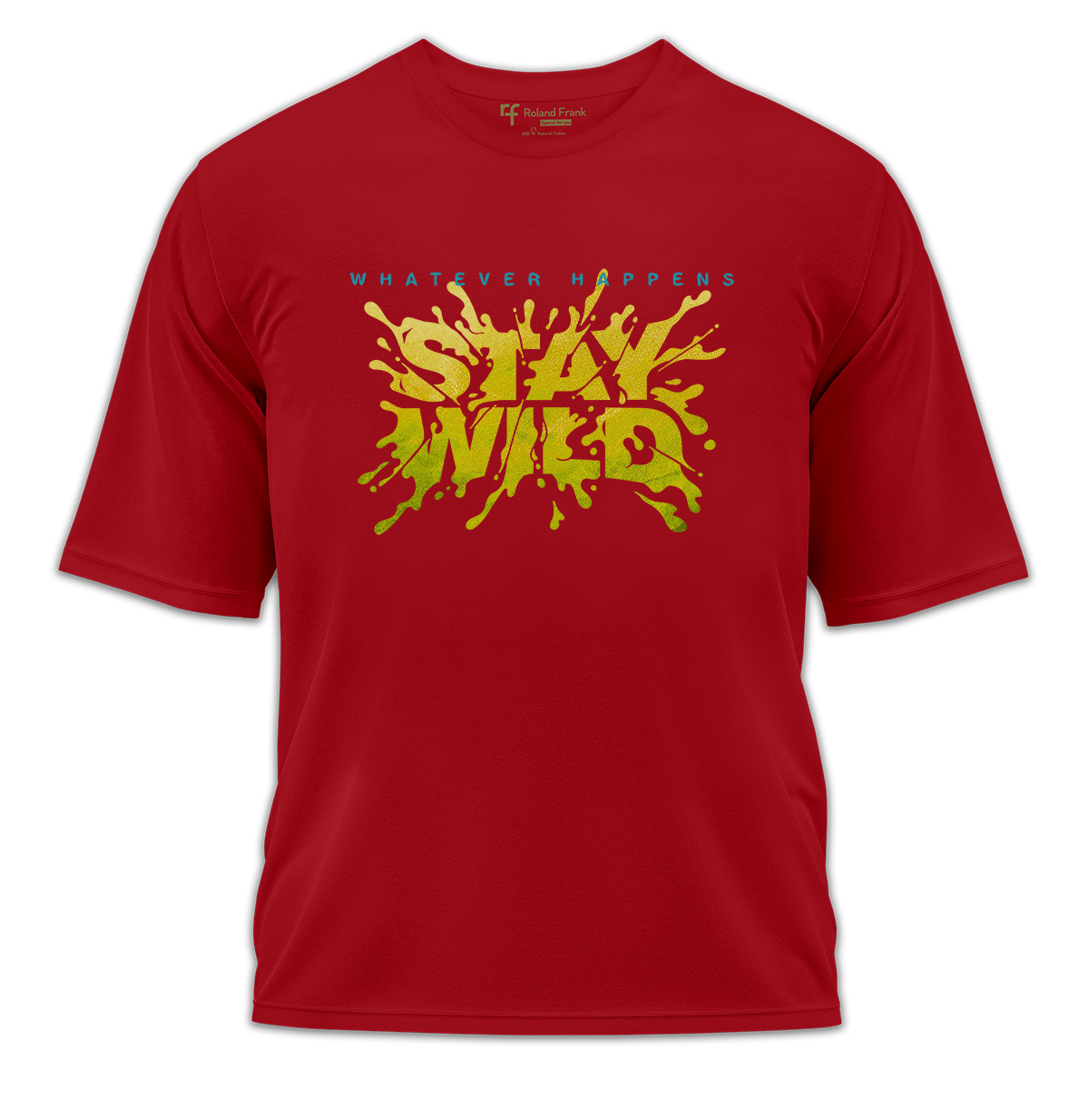Stay Wild Baskılı Oversize Tişört