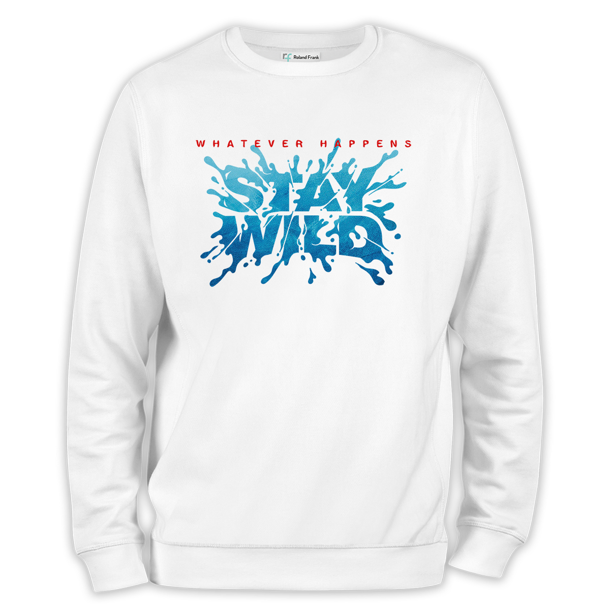 Stay Wild Baskılı Regular Sweatshirt