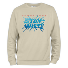 Stay Wild Baskılı Regular Sweatshirt