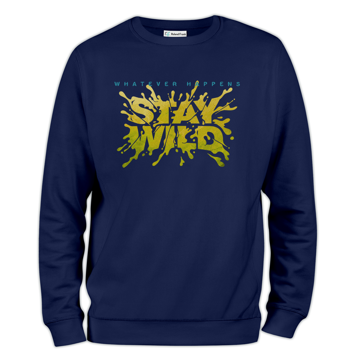 Stay Wild Baskılı Regular Sweatshirt