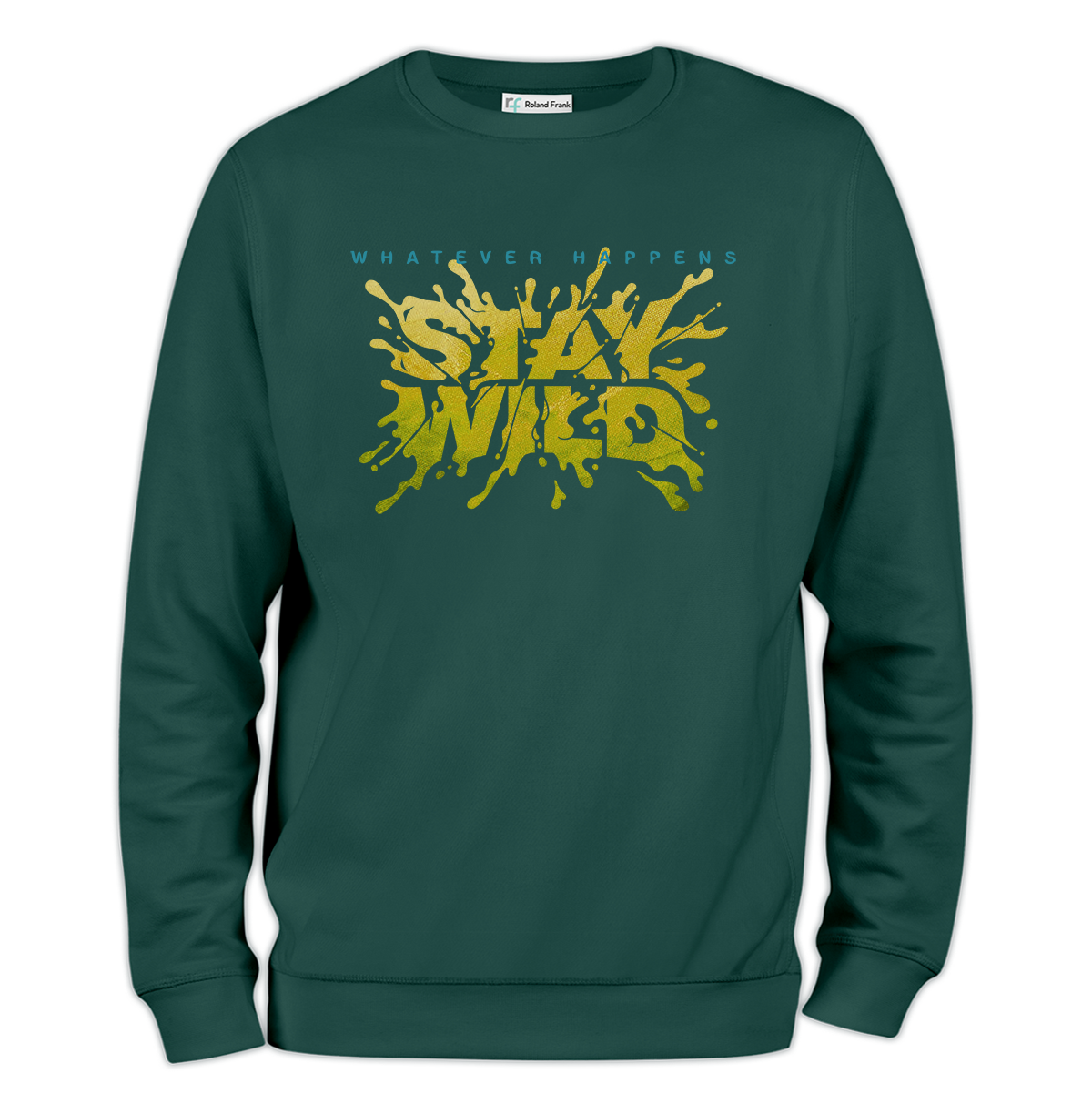 Stay Wild Baskılı Regular Sweatshirt