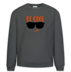 Be Cool Baskılı Premium Oversize Sweatshirt