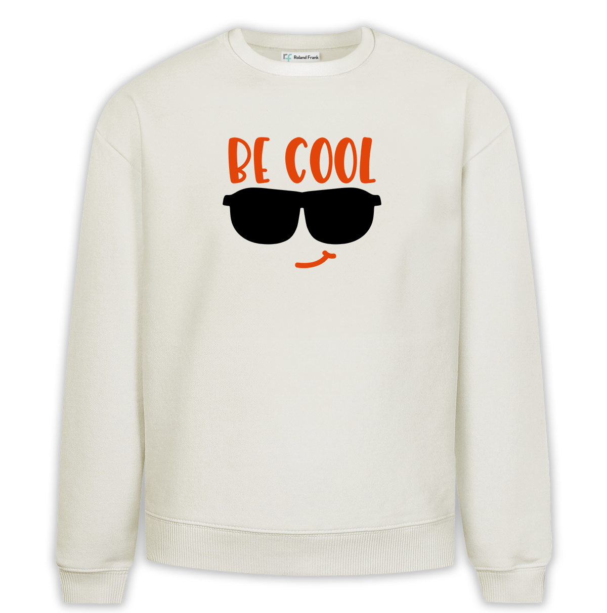 Be Cool Baskılı Premium Oversize Sweatshirt
