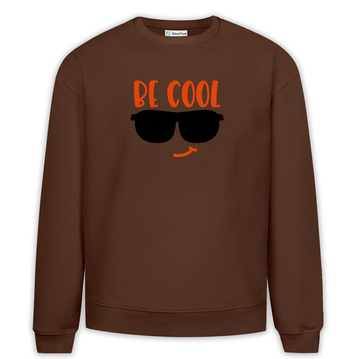 Be Cool Baskılı Premium Oversize Sweatshirt