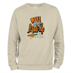 Make Your Mind Up Baskılı Regular Sweatshirt