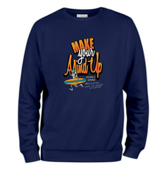 Make Your Mind Up Baskılı Regular Sweatshirt