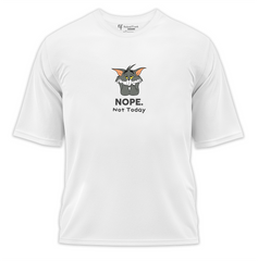 Nope Not Today Baskılı Oversize Tişört