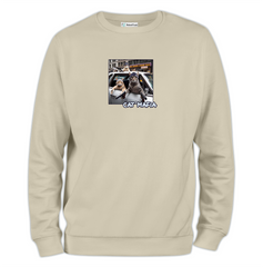 Cat Mafia Baskılı Regular Sweatshirt