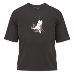 Drunk Cat Baskılı Oversize Tişört