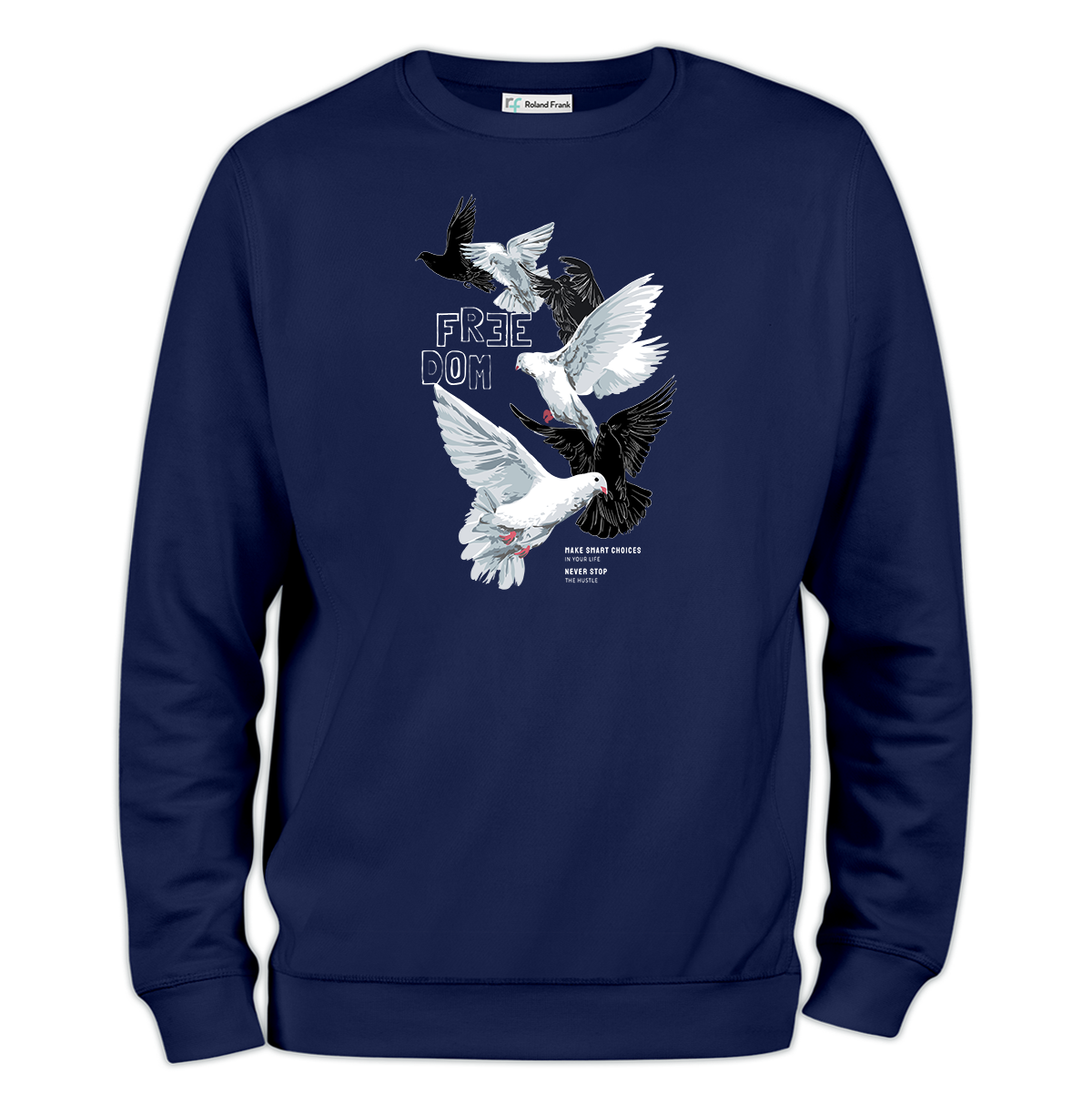 Freedom Baskılı Regular Sweatshirt