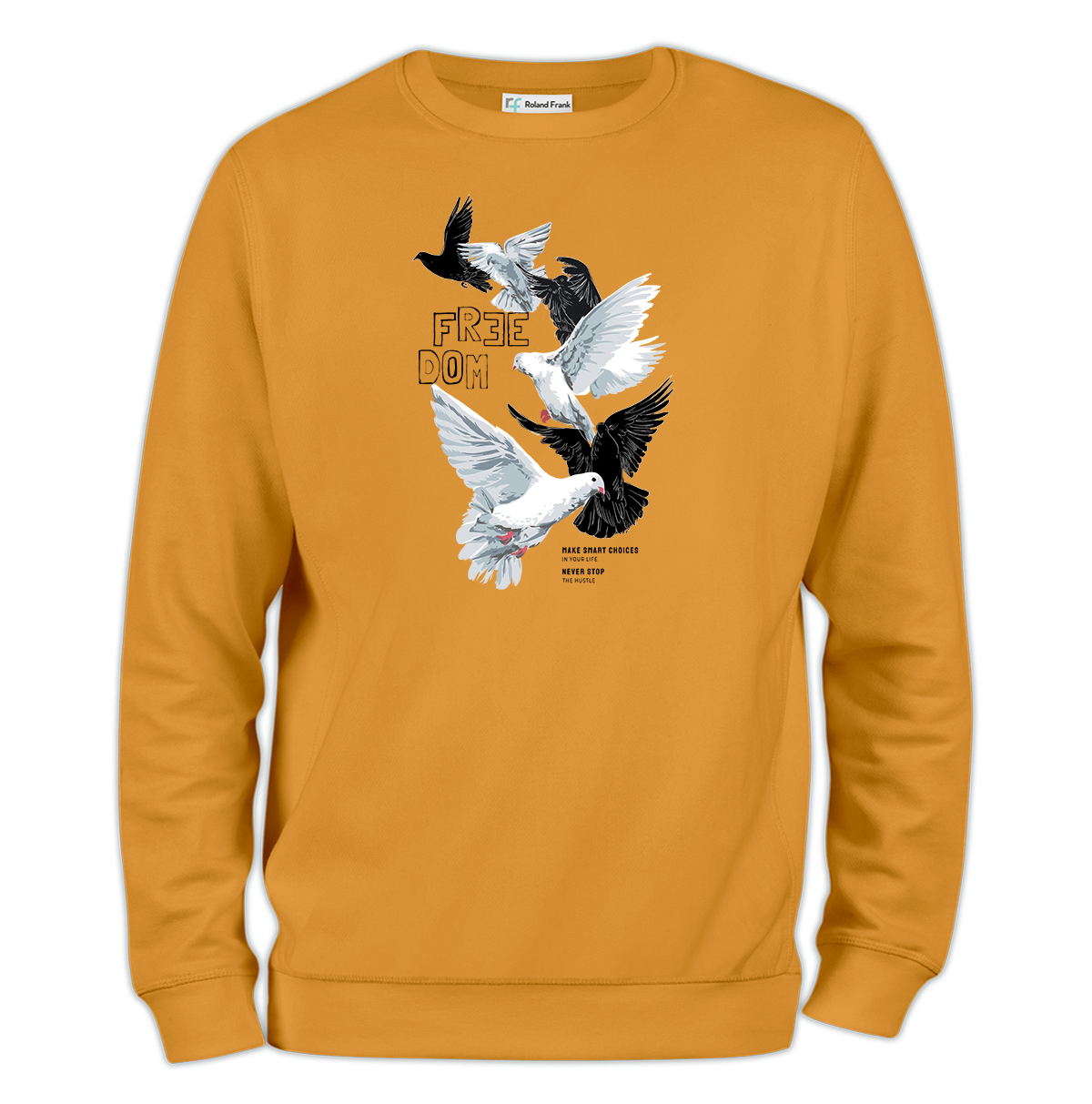 Freedom Baskılı Regular Sweatshirt
