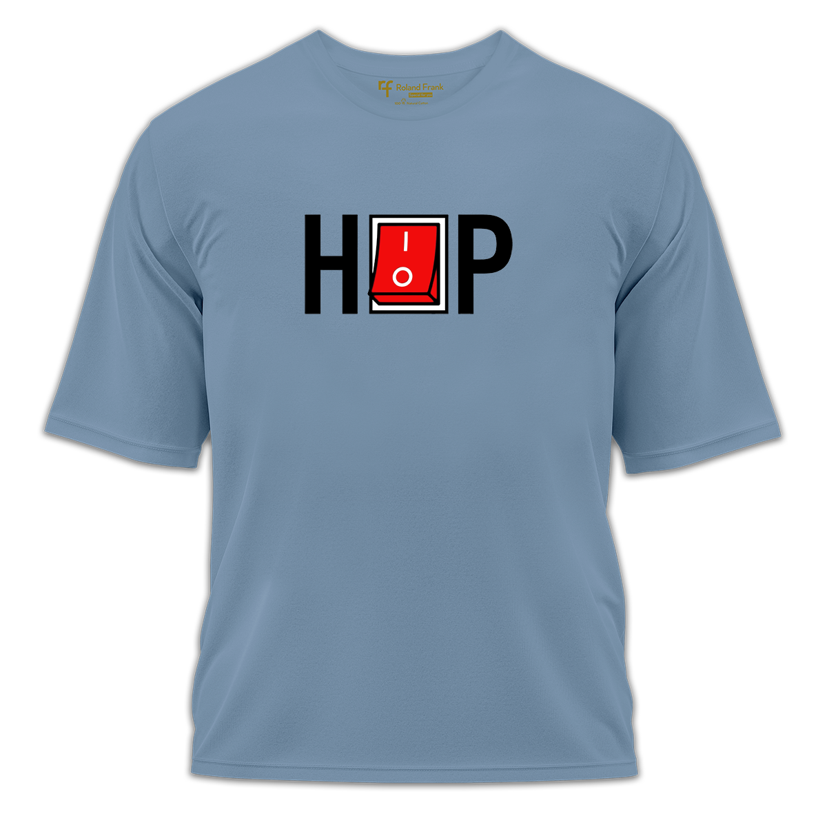 Hip Hop Baskılı Oversize Tişört