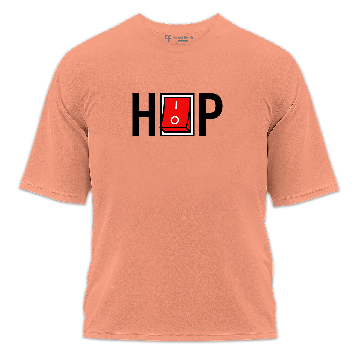 Hip Hop Baskılı Oversize Tişört