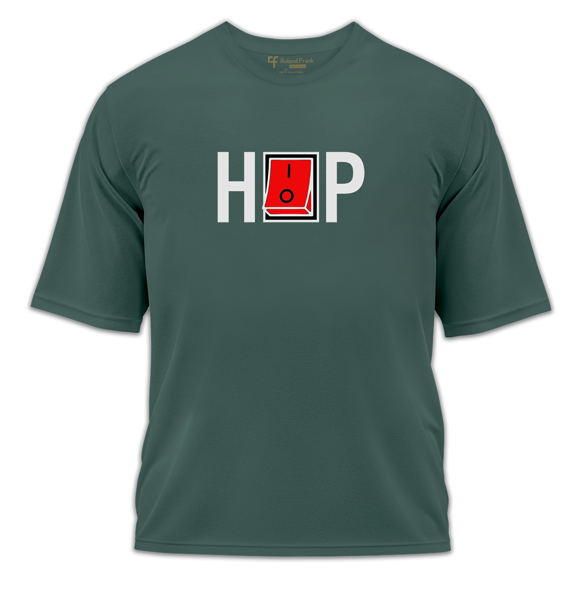 Hip Hop Baskılı Oversize Tişört