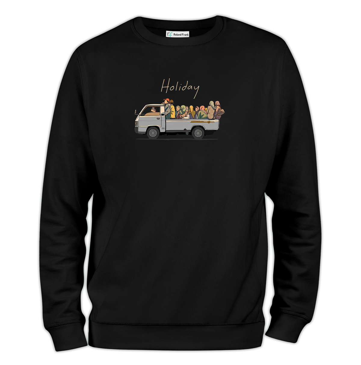 Holiday Baskılı Regular Sweatshirt