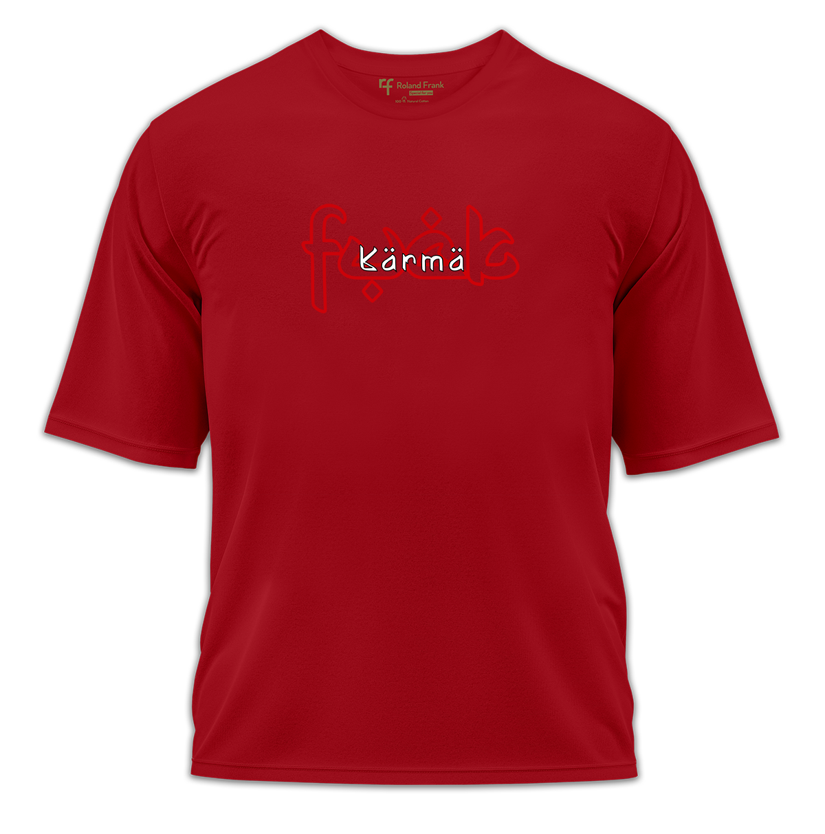 Karma Baskılı Oversize Tişört