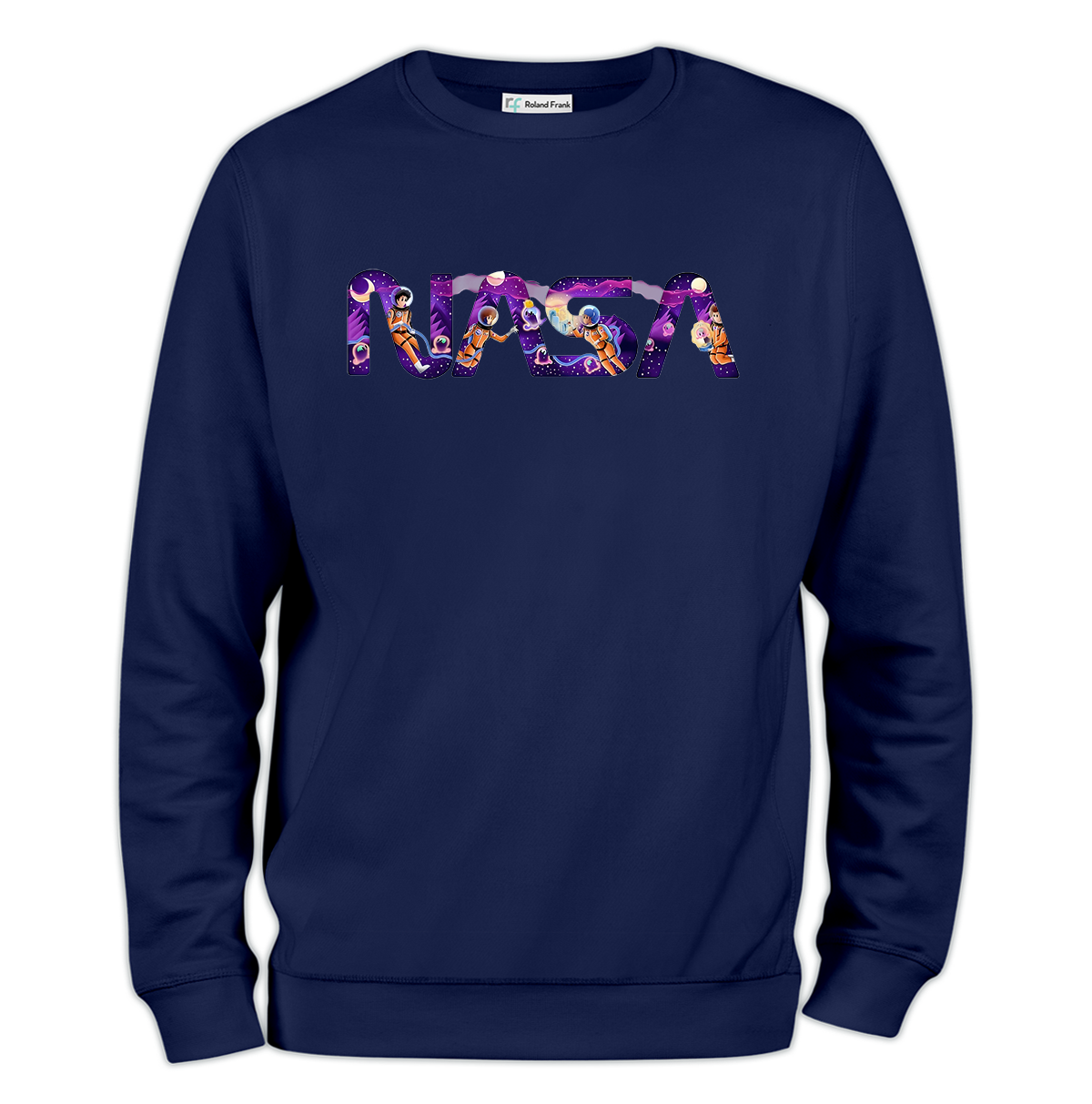 Nasa Baskılı Regular Sweatshirt
