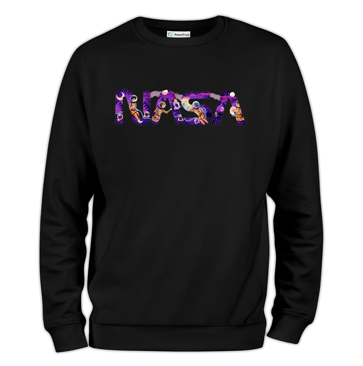 Nasa Baskılı Regular Sweatshirt