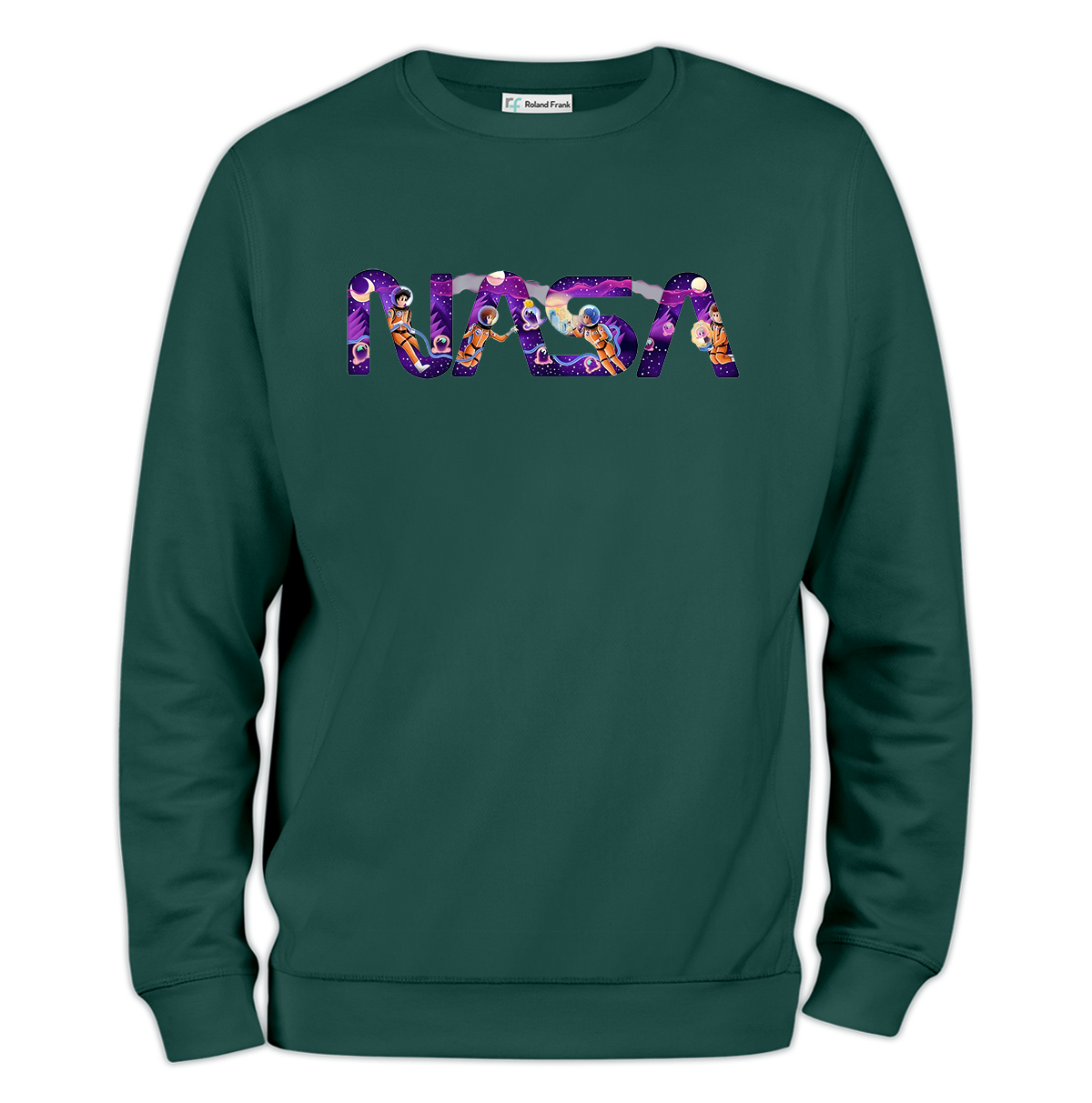 Nasa Baskılı Regular Sweatshirt