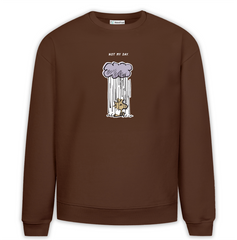 Not My Day Baskılı Premium Oversize Sweatshirt