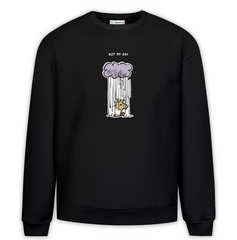Not My Day Baskılı Premium Oversize Sweatshirt