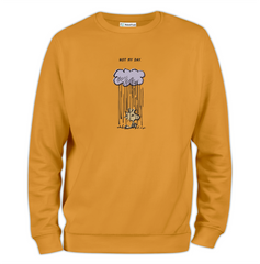 Not My Day Baskılı Regular Sweatshirt
