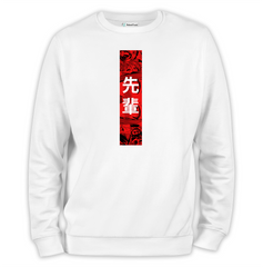 Senpai Baskılı Regular Sweatshirt