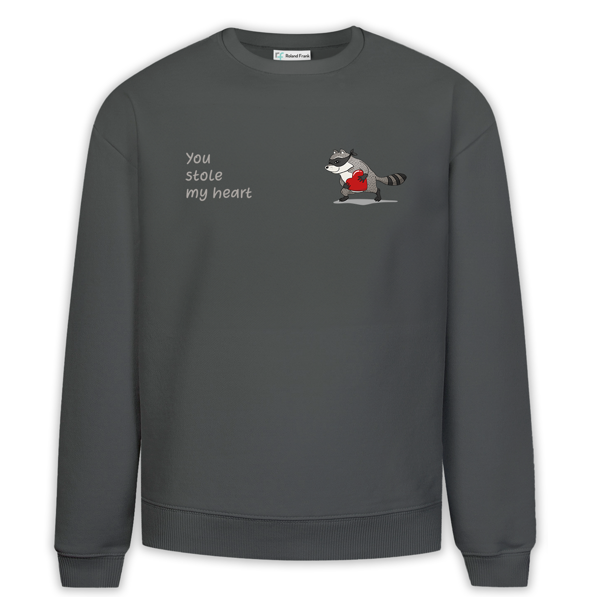 You Stole Baskılı Premium Oversize Sweatshirt