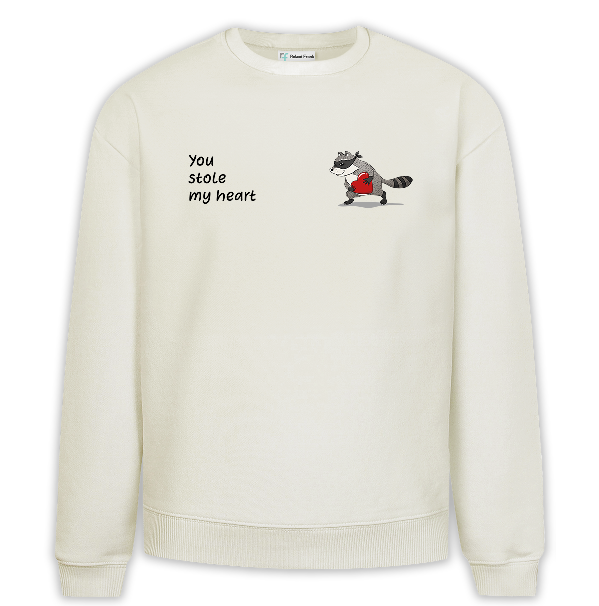 You Stole Baskılı Premium Oversize Sweatshirt