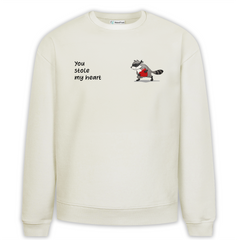 You Stole Baskılı Premium Oversize Sweatshirt