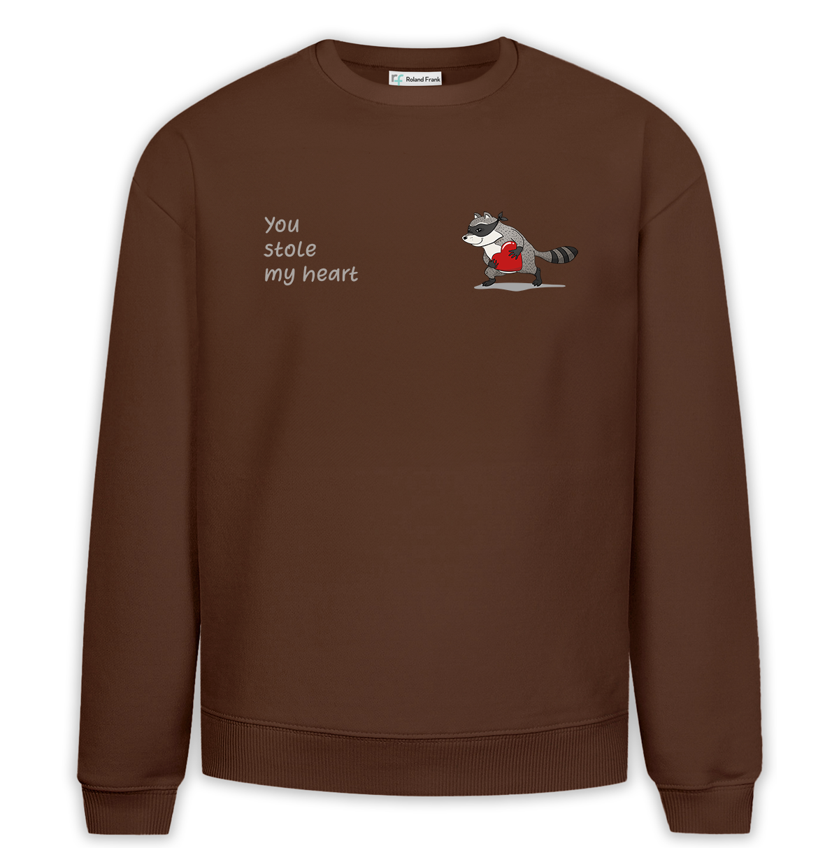 You Stole Baskılı Premium Oversize Sweatshirt
