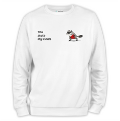 You Stole Baskılı Regular Sweatshirt