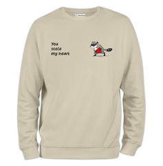 You Stole Baskılı Regular Sweatshirt